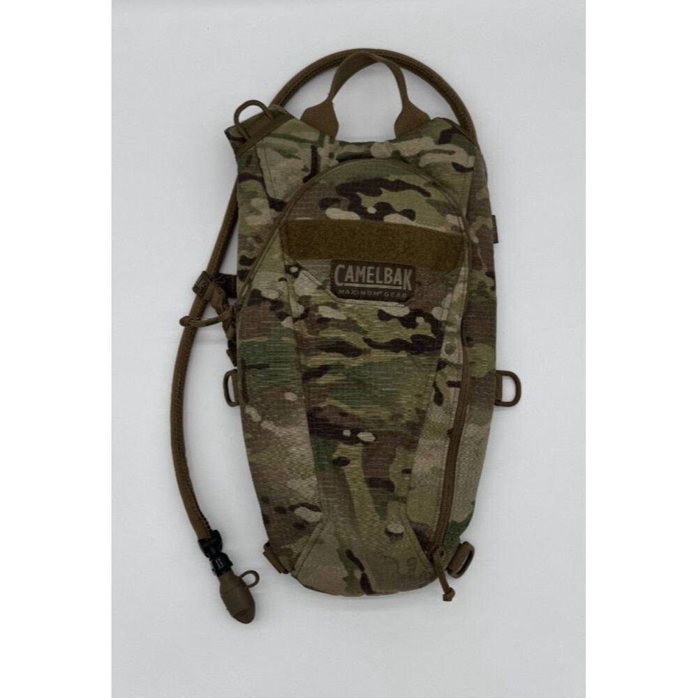 US Military Issued Thermobak 3L Camelbak 32 OZ Hydration System Camo W Bladder